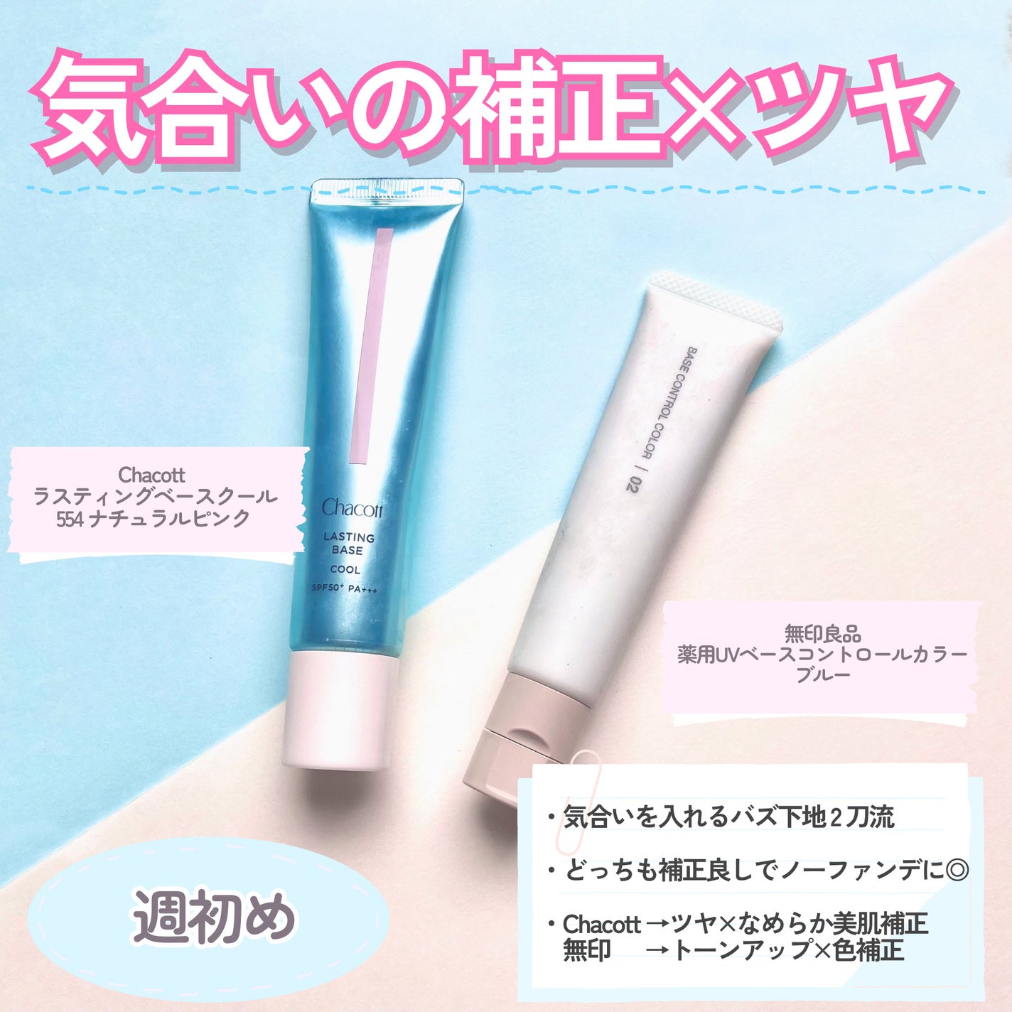 ラスティングベース クール/チャコット・コスメティクス/化粧下地を使ったクチコミ(3枚目)