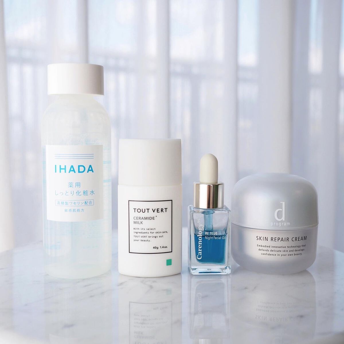 ＼3日で鎮静完了／

肌は強い方で
今までひどく荒れたりしたことがなかったのに

今年は花粉症の症状がひどくて
ある朝起きたら
頬が赤く炎症して腫れてて驚き！

そんな肌を3日で鎮めてくれた
救世主たち

▶︎イハダ 薬用ローション しっと