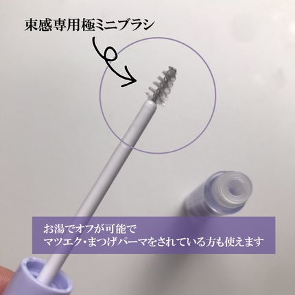 束感トップ コート/ブリンクブリンク/マスカラトップコートを使ったクチコミ(2枚目)