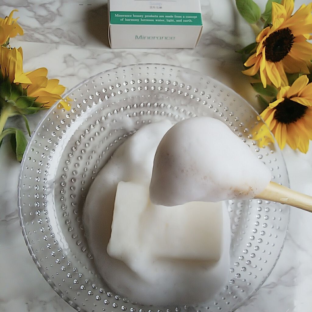 ミネランス 固形石鹸/minerance/洗顔石鹸を使ったクチコミ(2枚目)