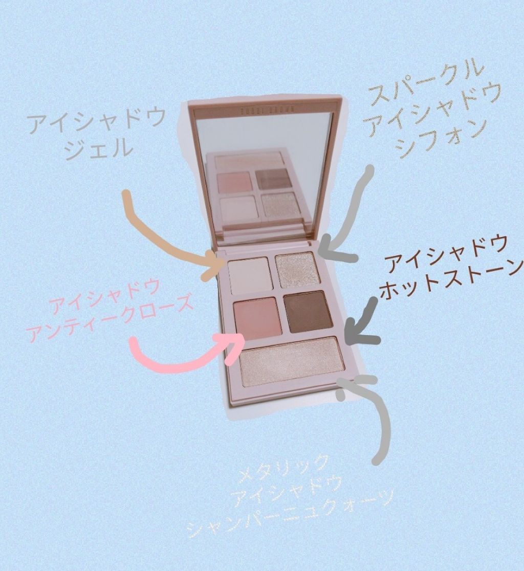 アイ パレット ミヌ/BOBBI BROWN/アイシャドウパレットを使ったクチコミ(2枚目)