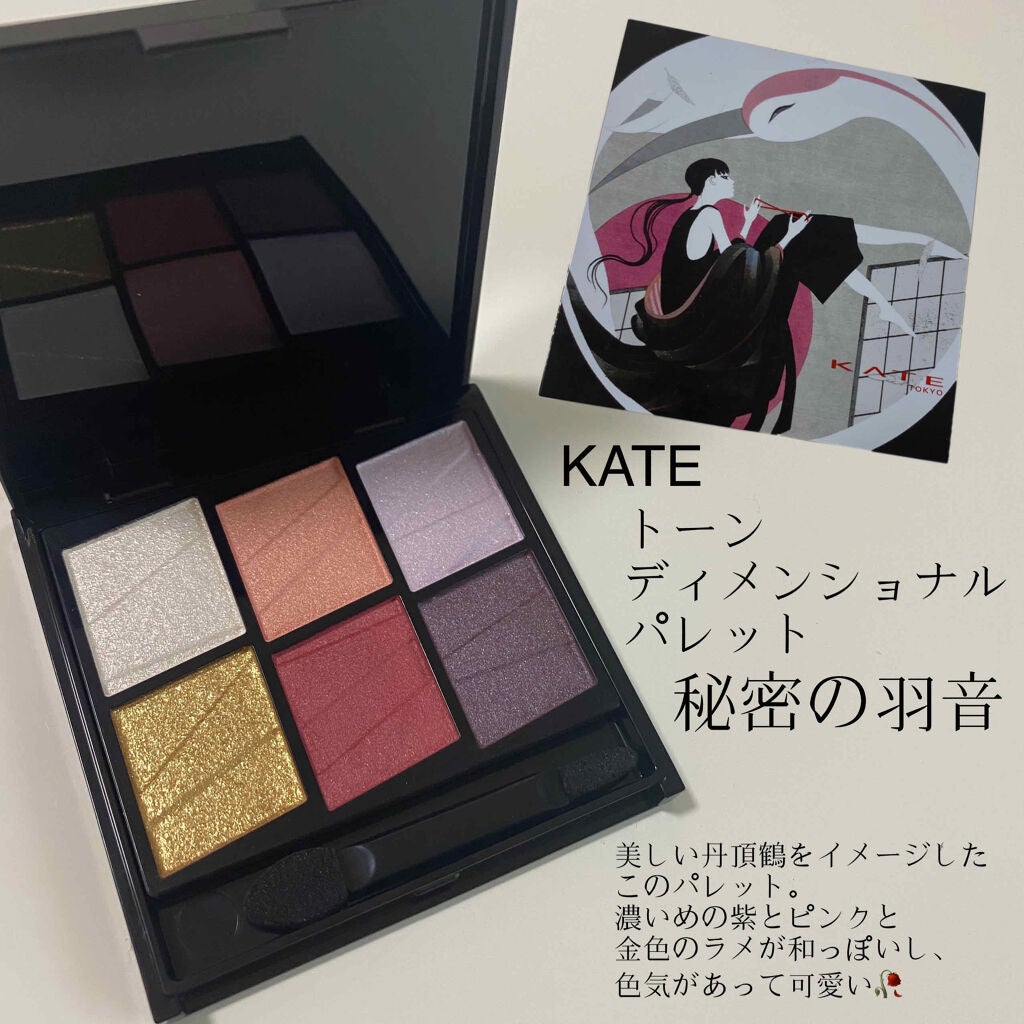 トーンディメンショナルパレット/KATE/メイクアップキットを使ったクチコミ(6枚目)
