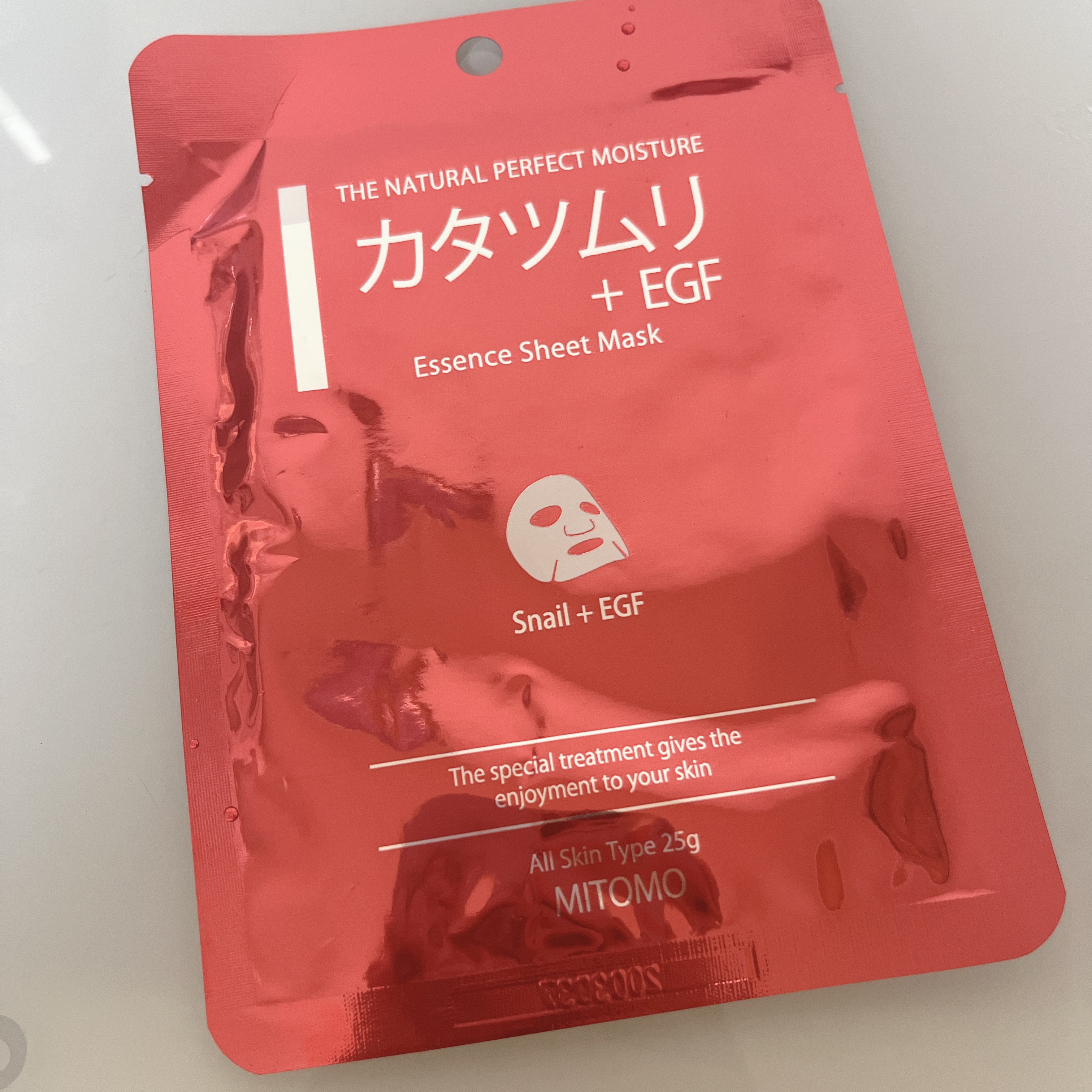 弾力ケアフェイシャルエッセンスマスク/MITOMO/シートマスク・パックを使ったクチコミ（1枚目）