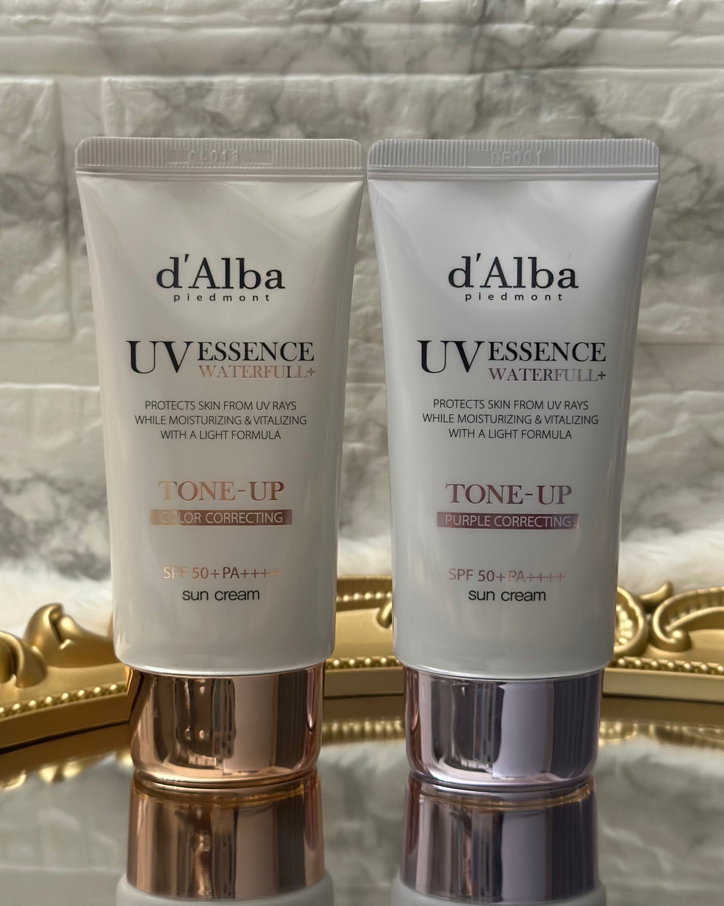 ダルバ ウォータフル トーンアップ サンクリーム(パープル)/ダルバ/日焼け止めクリームを使ったクチコミ(5枚目)