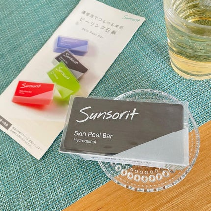 スキンピールバー ハイドロキノール/サンソリット/洗顔石鹸を使ったクチコミ(1枚目)