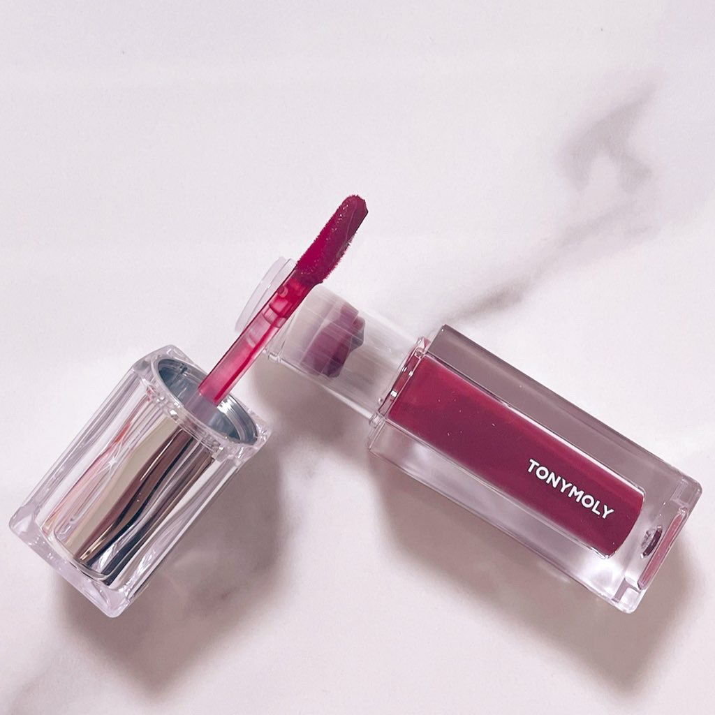 ゲットイットティント ウォーターフルバター/TONYMOLY/リップティントを使ったクチコミ（3枚目）