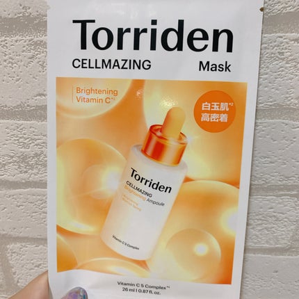 セルメイジング ビタC ブライトニングマスク/Torriden/シートマスク・パックを使ったクチコミ(1枚目)