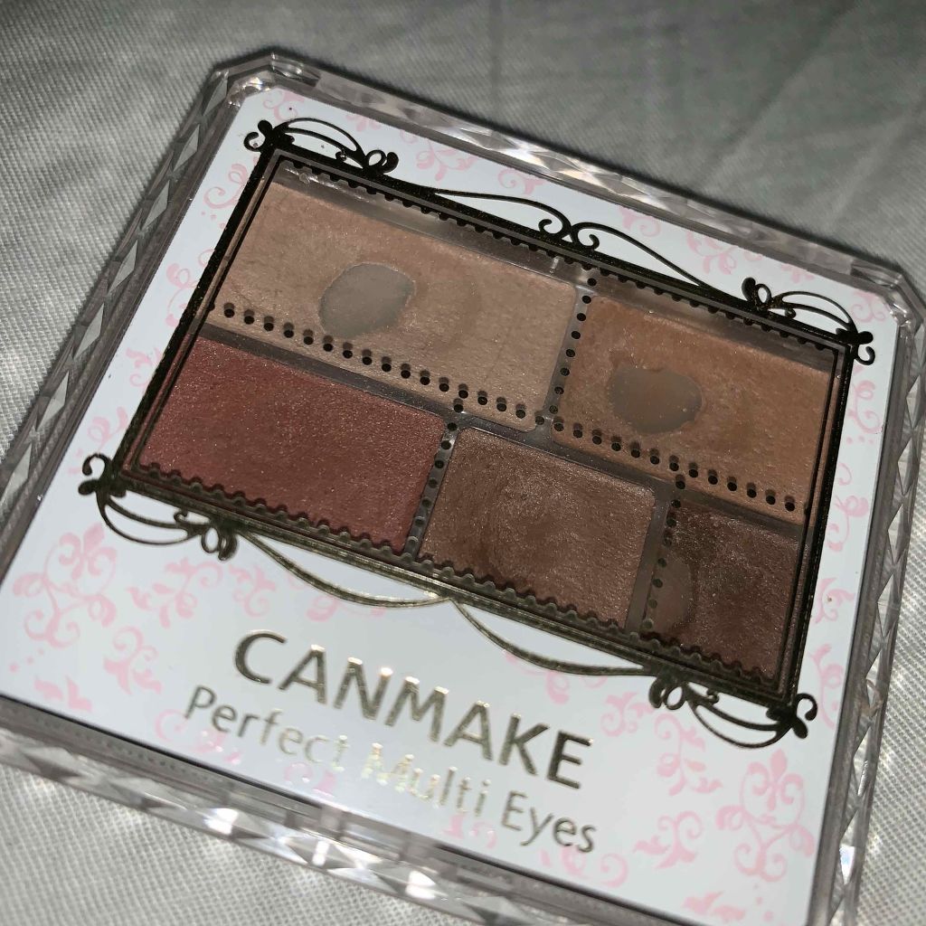パーフェクトマルチアイズ/キャンメイク/アイシャドウパレットを使ったクチコミ(1枚目)