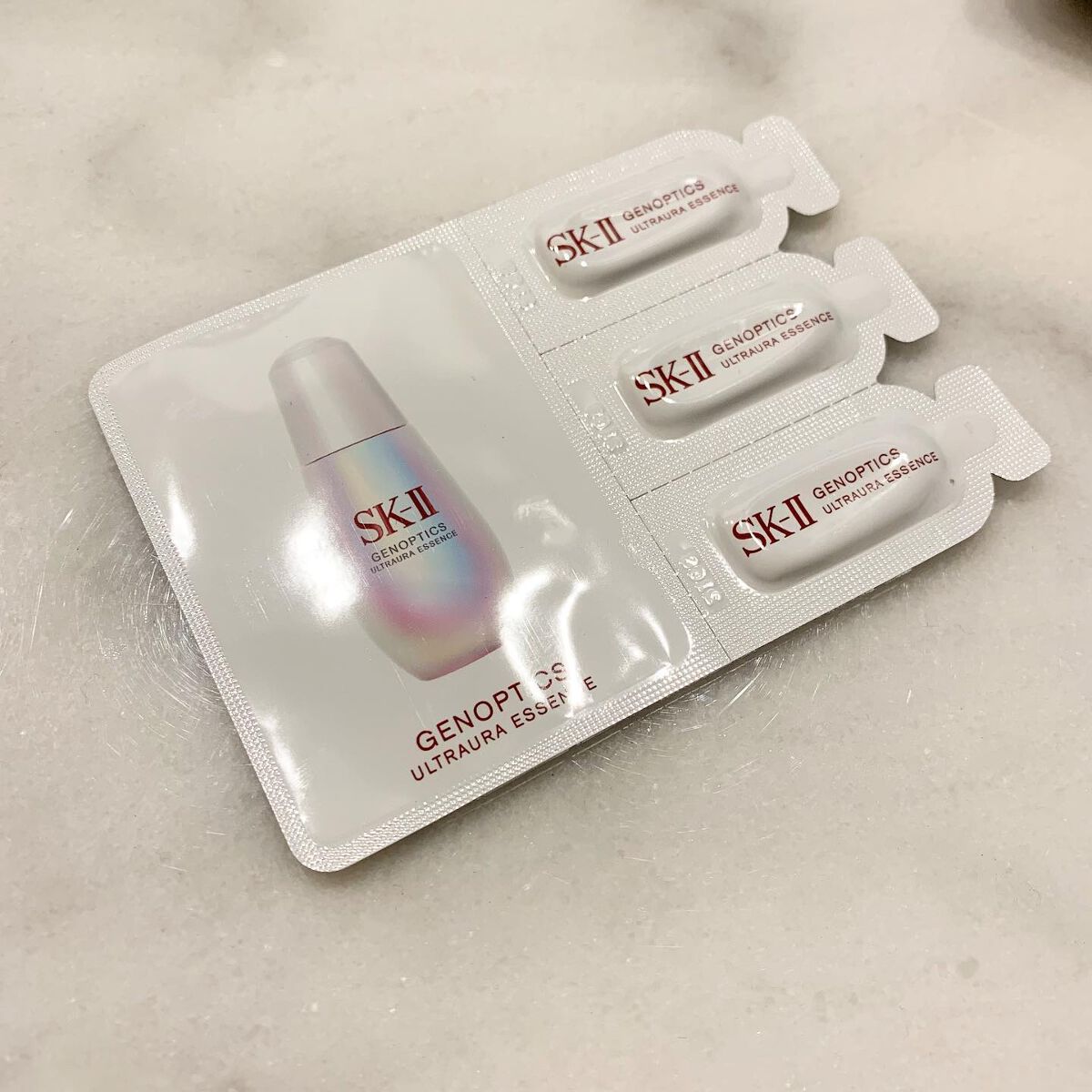 ジェノプティクス オーラ エッセンス/SK-II/美容液を使ったクチコミ(1枚目)