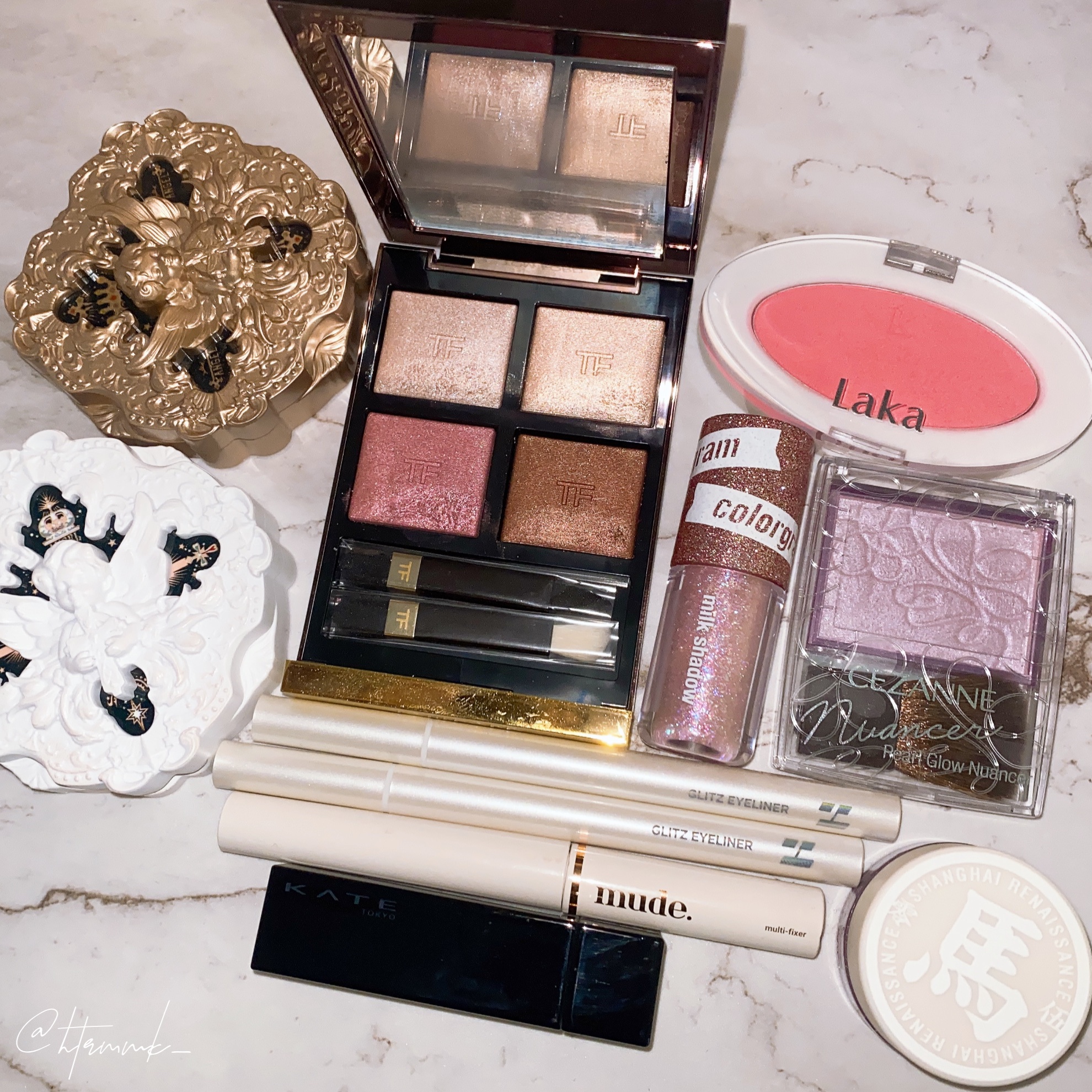 グリッツアイライナー 03 CORAL DROP/HOLIKA HOLIKA/リキッドアイライナーを使ったクチコミ（1枚目）