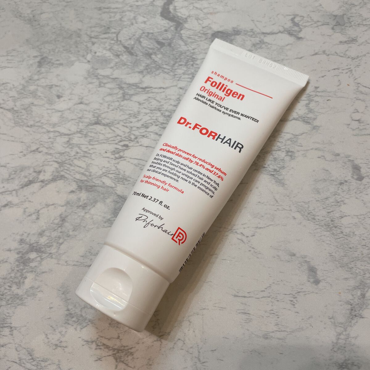 フォリゲン シャンプー／トリートメント シャンプー(500ml)/Dr.FORHAIR/市販シャンプーを使ったクチコミ（1枚目）