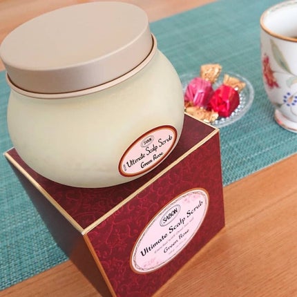 ヘッドスクラブ グリーン・ローズ/SABON/ヘッドスクラブを使ったクチコミ(1枚目)