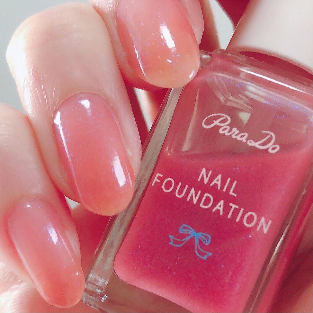 ネイルファンデーション/パラドゥ/マニキュアを使ったクチコミ(2枚目)