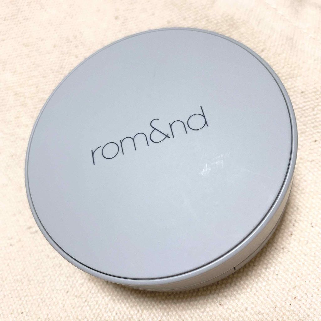 ゼロクッション/rom&nd/クッションファンデーションを使ったクチコミ(1枚目)