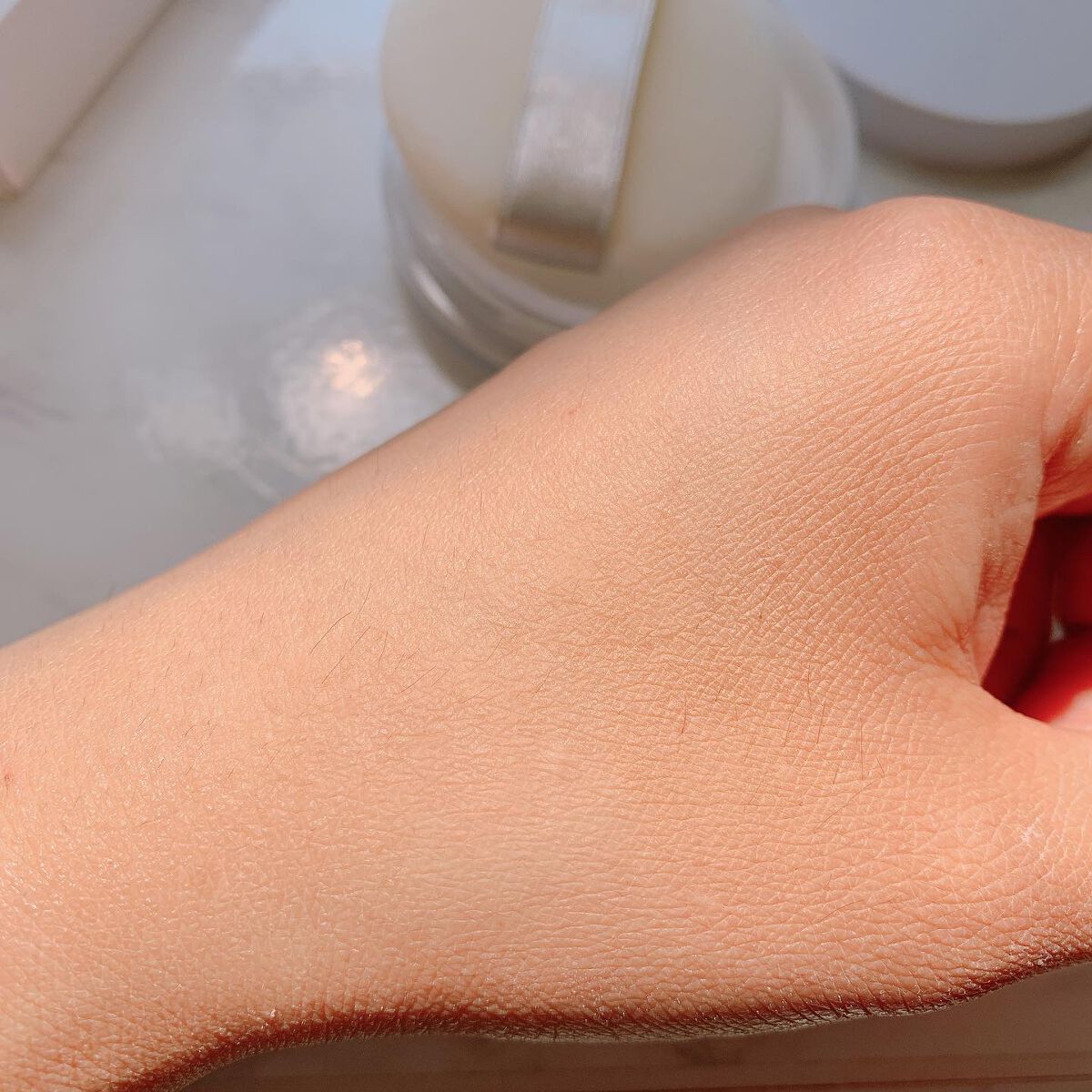 ゴッドパウダー/ラ・メイキャ/ルースパウダーを使ったクチコミ(5枚目)