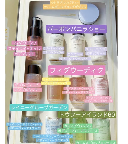 ミニボディコレクションボックス/Login Forest/ボディソープを使ったクチコミ(2枚目)