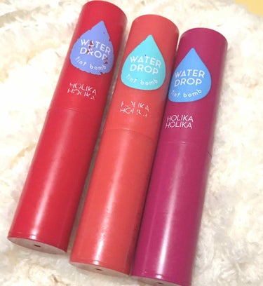 WATER DROP tint bomb/HOLIKA HOLIKA/リップグロスを使ったクチコミ（1枚目）