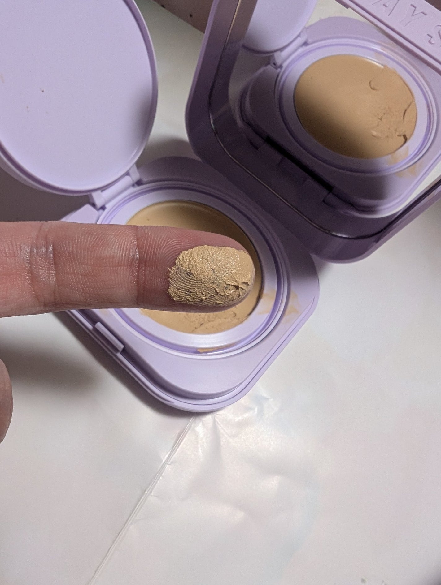 SPステイ クリームパクト ファンデーション/MAYBELLINE NEW YORK/クリーム・エマルジョンファンデーションを使ったクチコミ(6枚目)