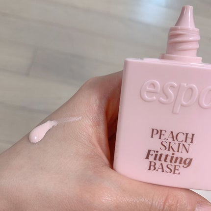 ピーチスキンフィッティングベース/espoir/化粧下地を使ったクチコミ(2枚目)