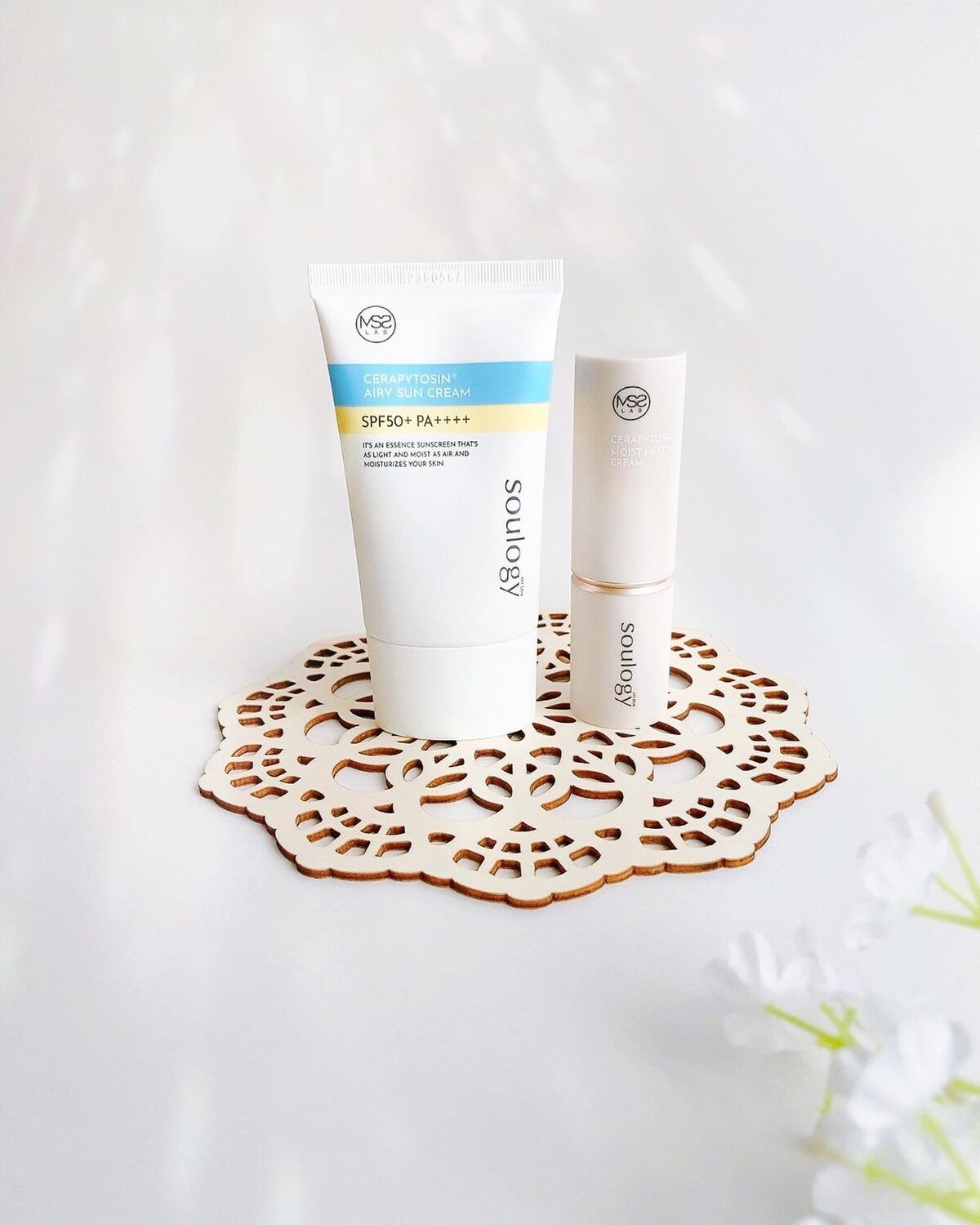 セラフィトシンエアリー日焼け止め/MY SKIN SOULOGY/日焼け止めクリームを使ったクチコミ（1枚目）