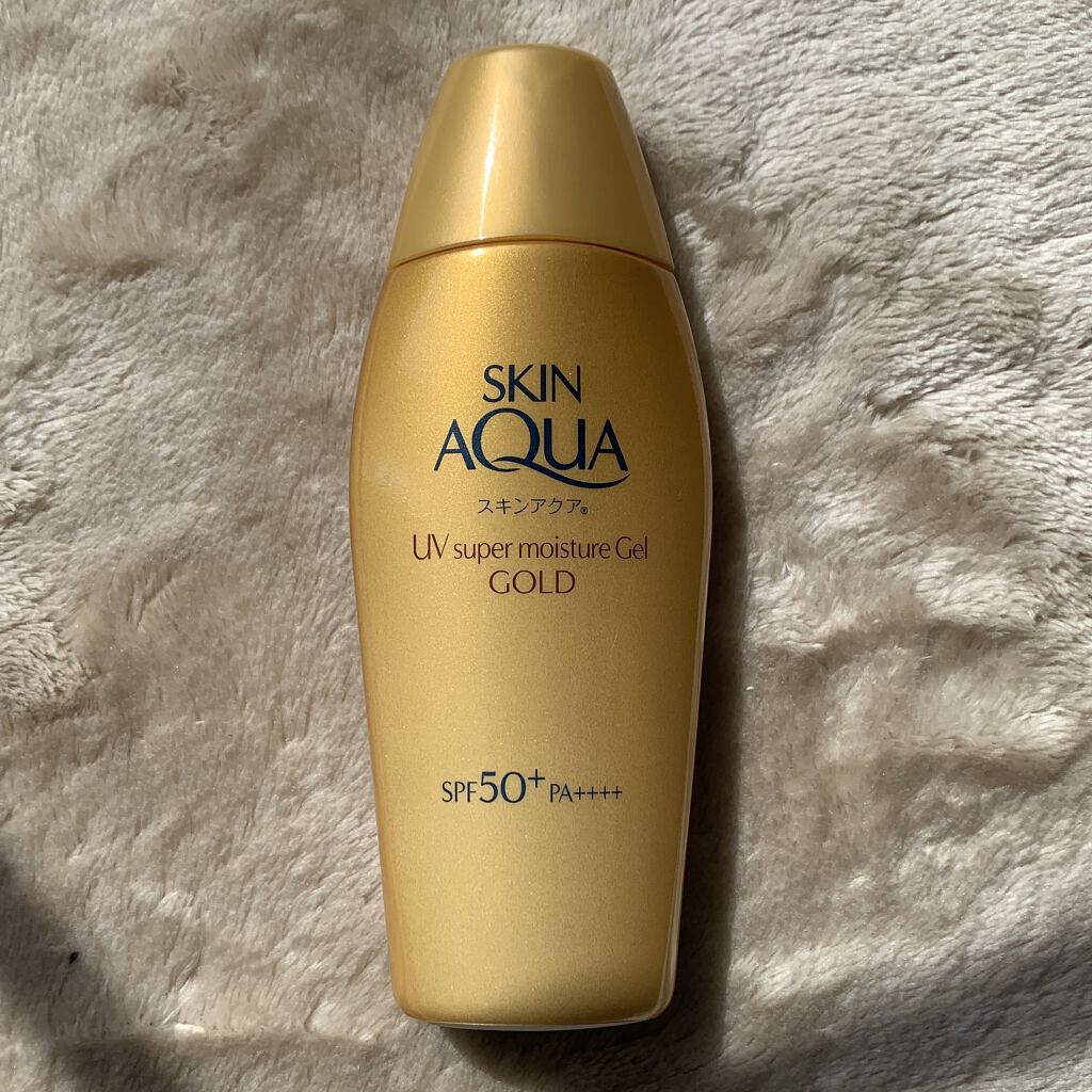 スーパーモイスチャージェルゴールド/スキンアクア/日焼け止めジェルを使ったクチコミ（3枚目）