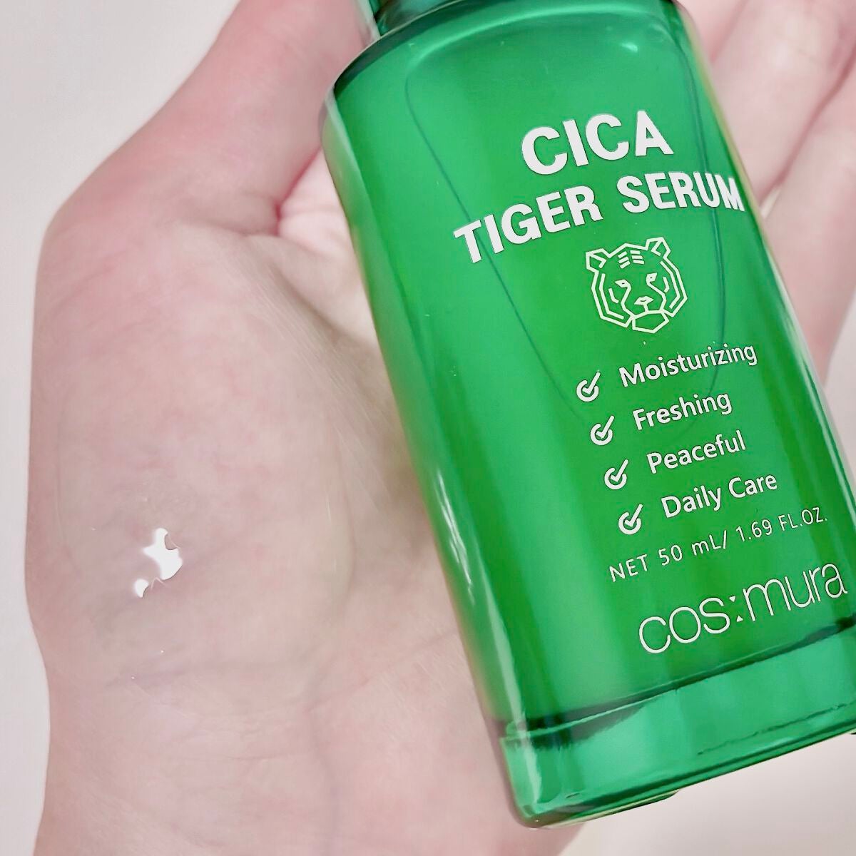 CICA タイガーセラム/cos:mura/美容液を使ったクチコミ(5枚目)