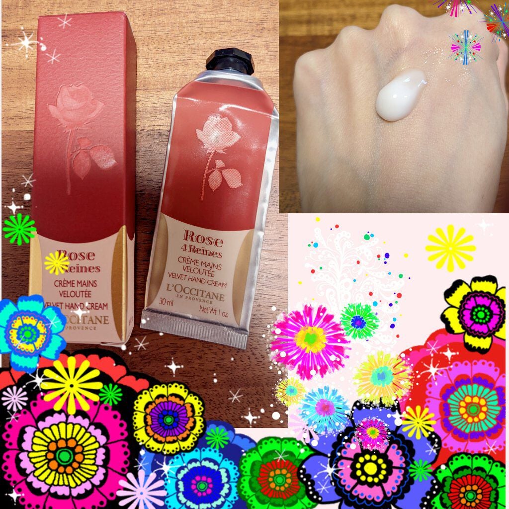 ローズ ハンドクリーム/L'OCCITANE/ハンドクリームを使ったクチコミ(1枚目)