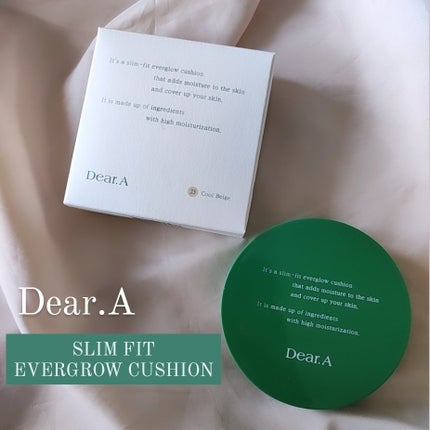 スリムフィットエバーグロウクッション/Dear.A/クッションファンデーションを使ったクチコミ(1枚目)