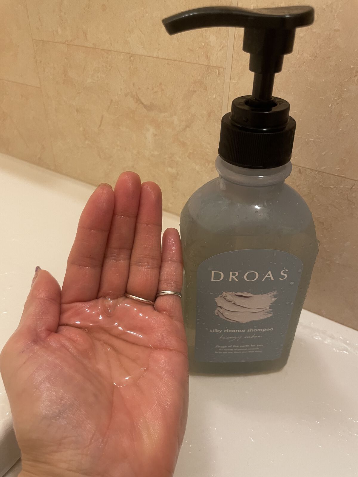 シルキークレンズシャンプー/トリートメント/DROAS/市販シャンプーを使ったクチコミ（3枚目）