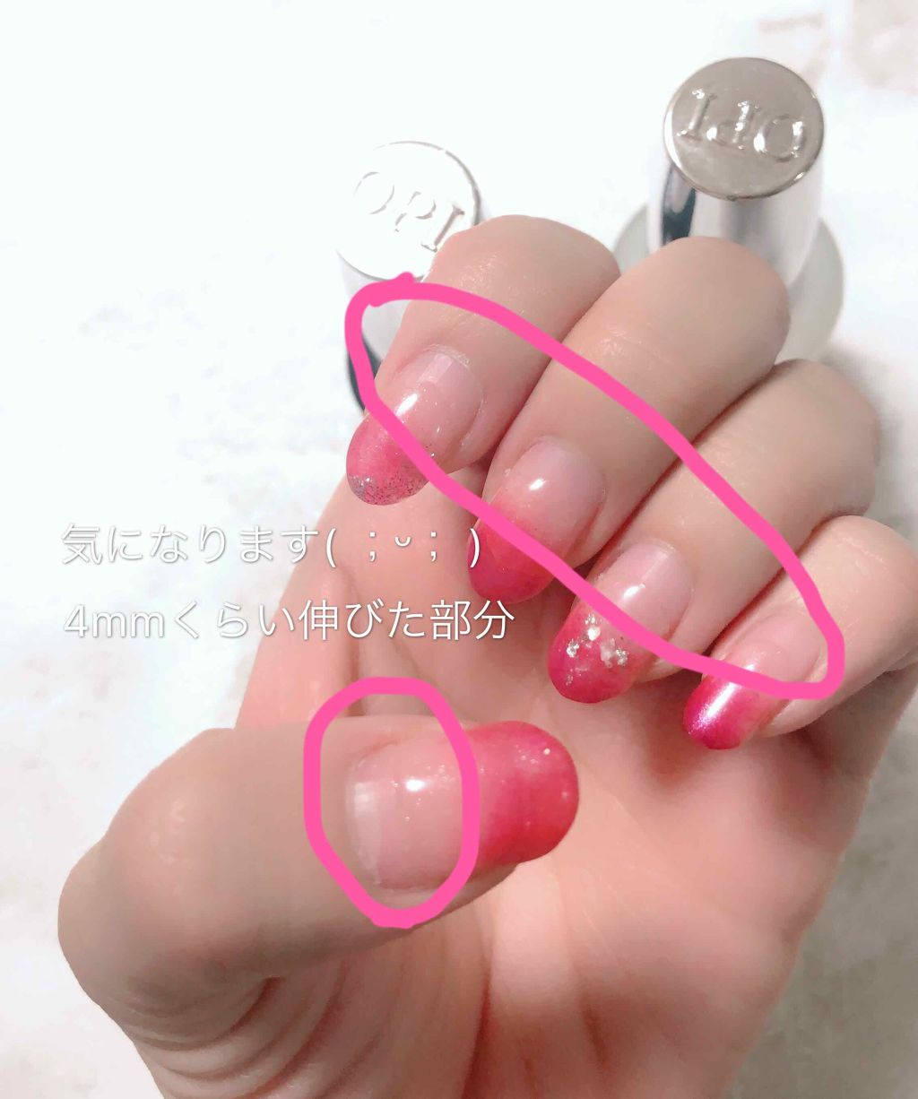 インフィニット シャイン プロステイ グロス トップコート/O・P・I/ネイルトップコートを使ったクチコミ（2枚目）