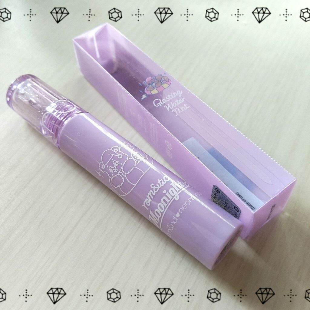 ネオンムーン グラスティングウォーターグロス/rom&nd/リップグロスを使ったクチコミ(1枚目)
