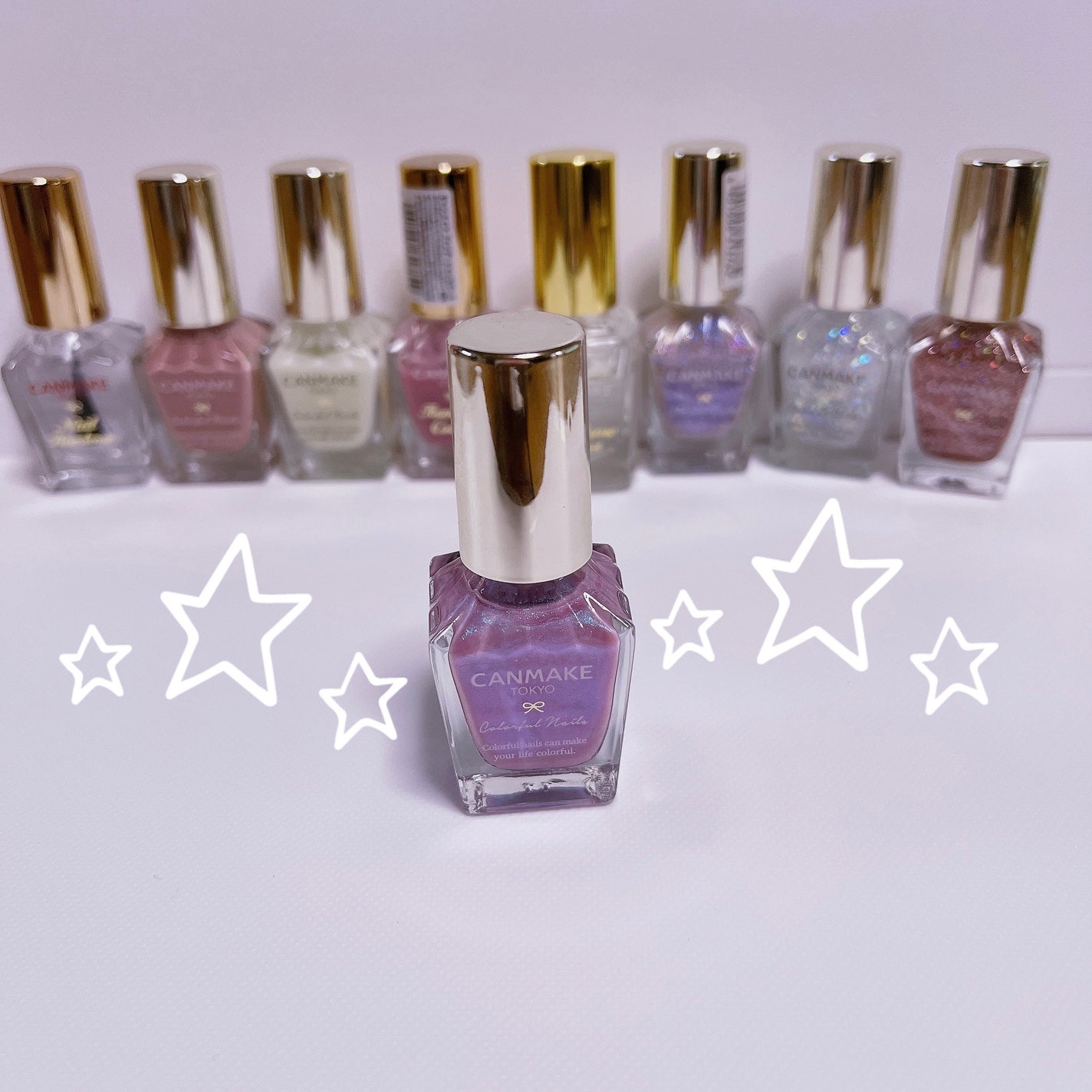 カラフルネイルズ/キャンメイク/マニキュアを使ったクチコミ(1枚目)