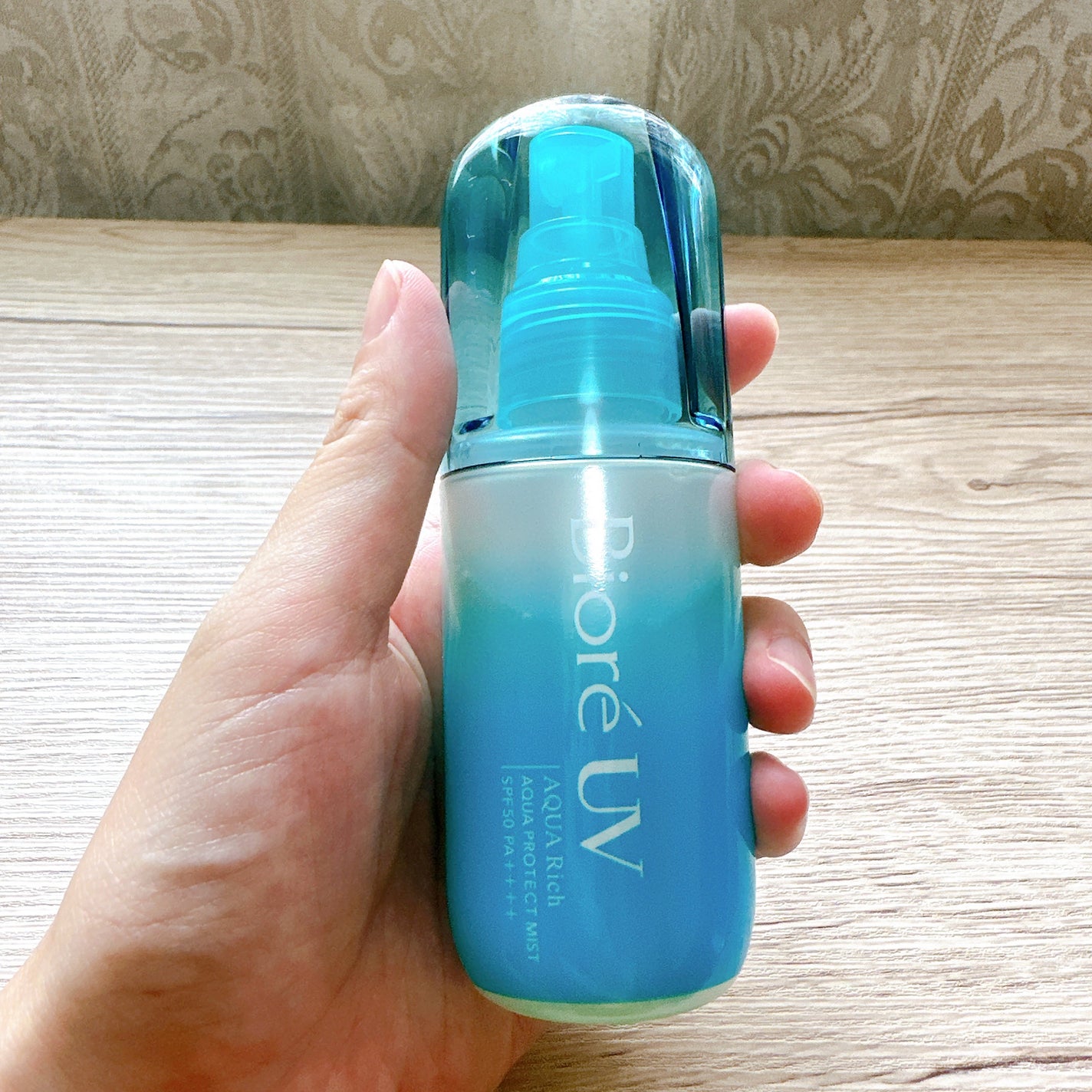 ビオレUV アクアリッチ アクアプロテクトミスト/ビオレ/日焼け止めミスト・スプレーを使ったクチコミ(1枚目)