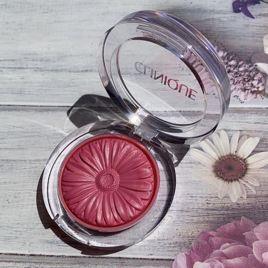 チーク ポップ 03 ベリー ポップ/CLINIQUE/パウダーチークを使ったクチコミ（2枚目）