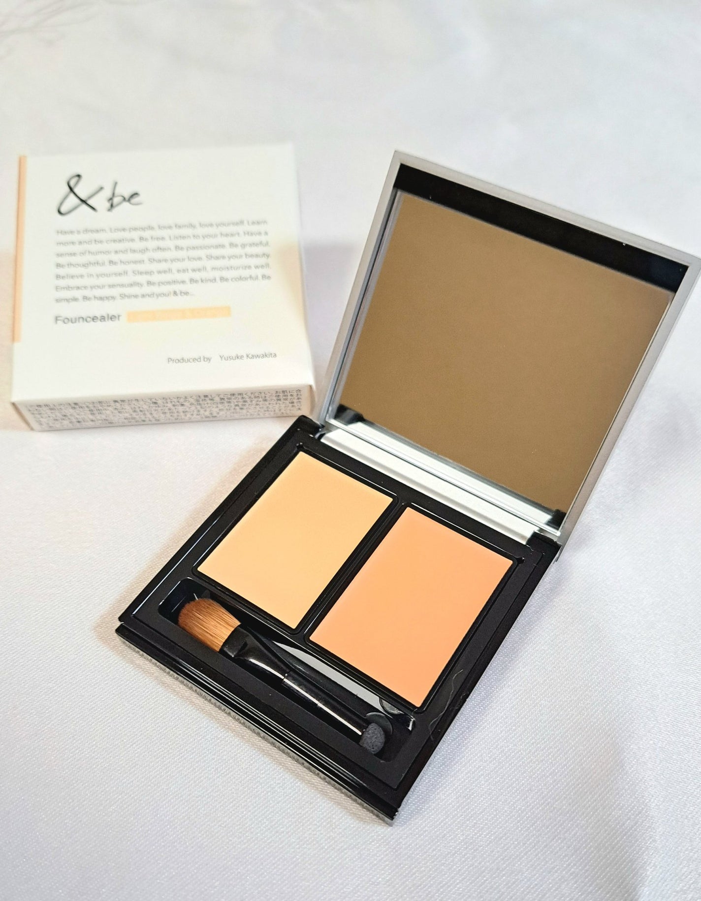 &be ファンシーラー/&be/パレットコンシーラーを使ったクチコミ(2枚目)