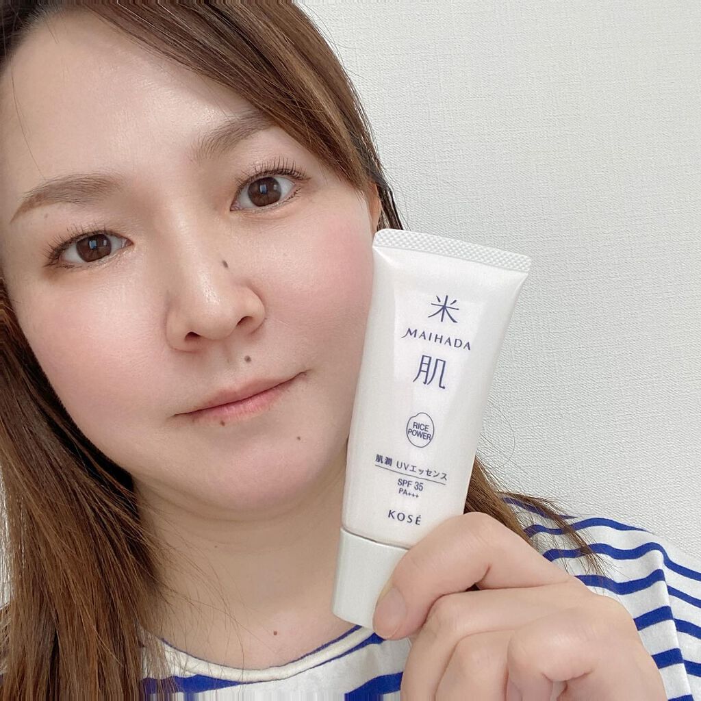 肌潤 UVエッセンス/米肌/日焼け止めローションを使ったクチコミ（1枚目）