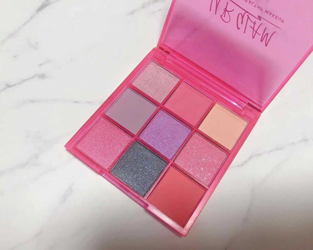 UR GLAM BLOOMING EYE COLOR PALETTE/U R GLAM/アイシャドウパレットを使ったクチコミ(2枚目)