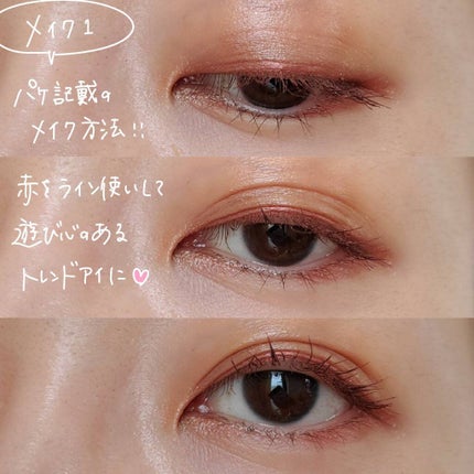 THE アイパレR/b idol/アイシャドウパレットを使ったクチコミ(4枚目)