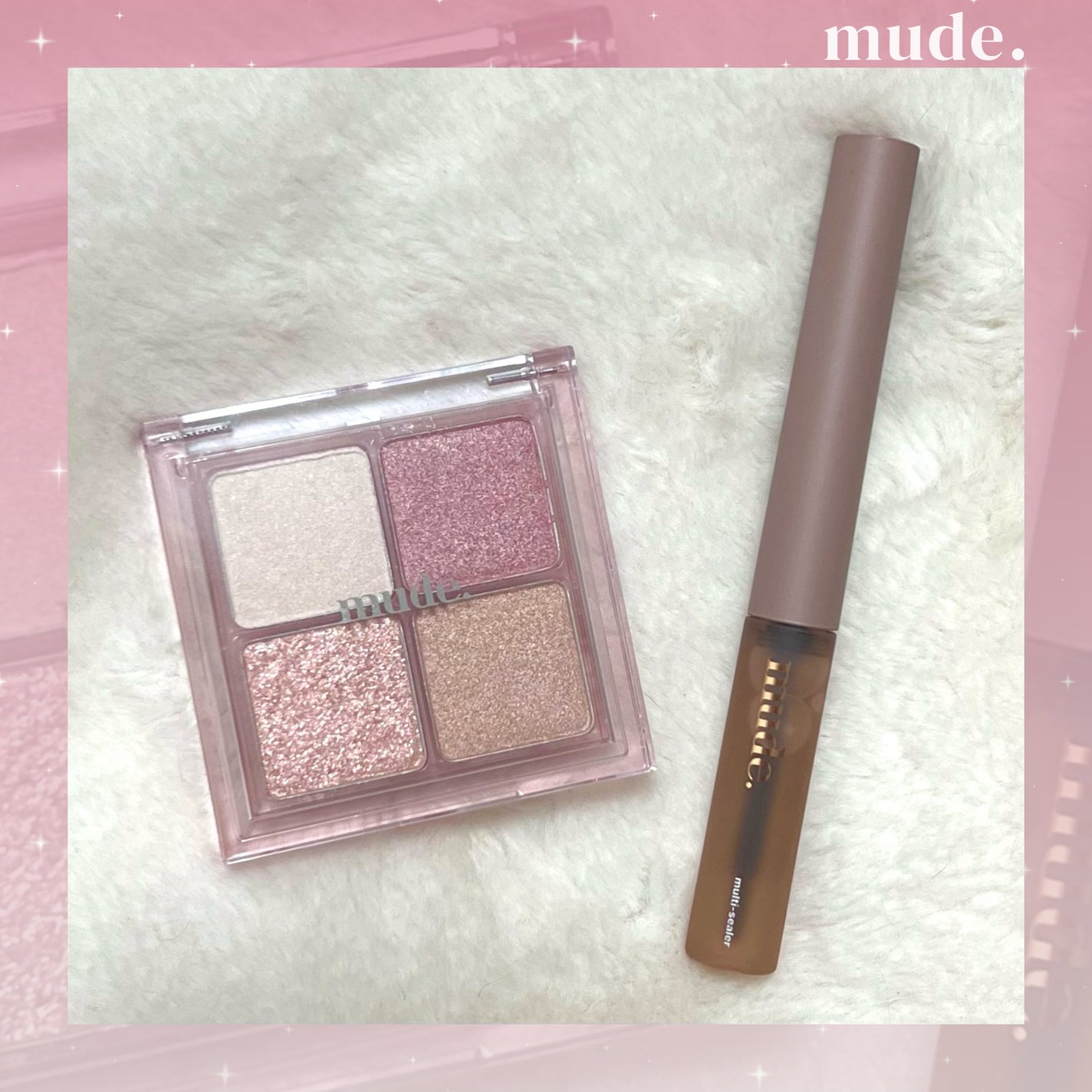 フルブルームグロウパレット/mude/アイシャドウパレットを使ったクチコミ(1枚目)