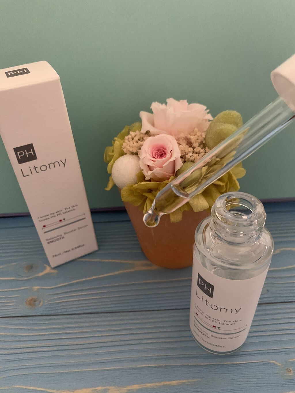 バランシング ブースターセラム　スムース/Litomy/美容液を使ったクチコミ（1枚目）