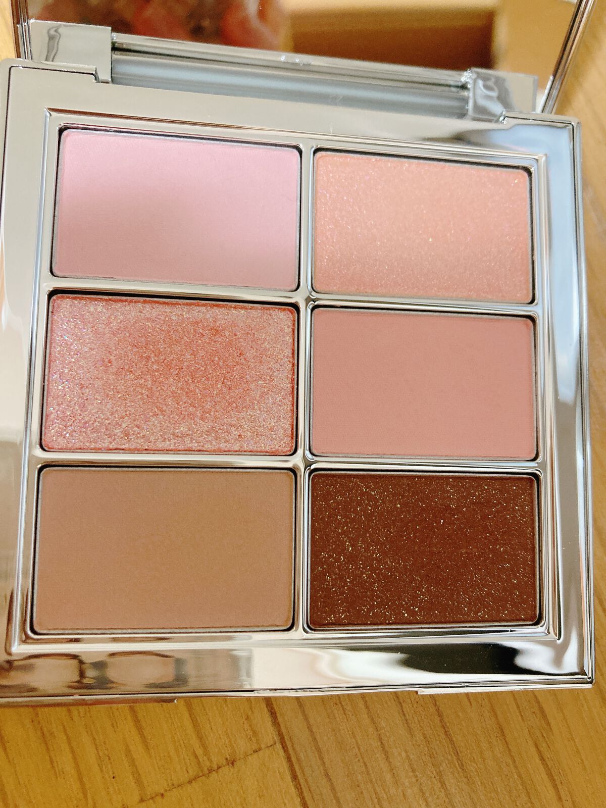 アイ ヴィーガン シアーパレット/AMUSE/アイシャドウパレットを使ったクチコミ（2枚目）