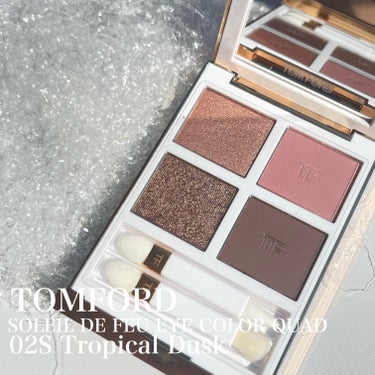 ソレイユ アイ カラー クォード/TOM FORD BEAUTY/アイシャドウパレットを使ったクチコミ（3枚目）