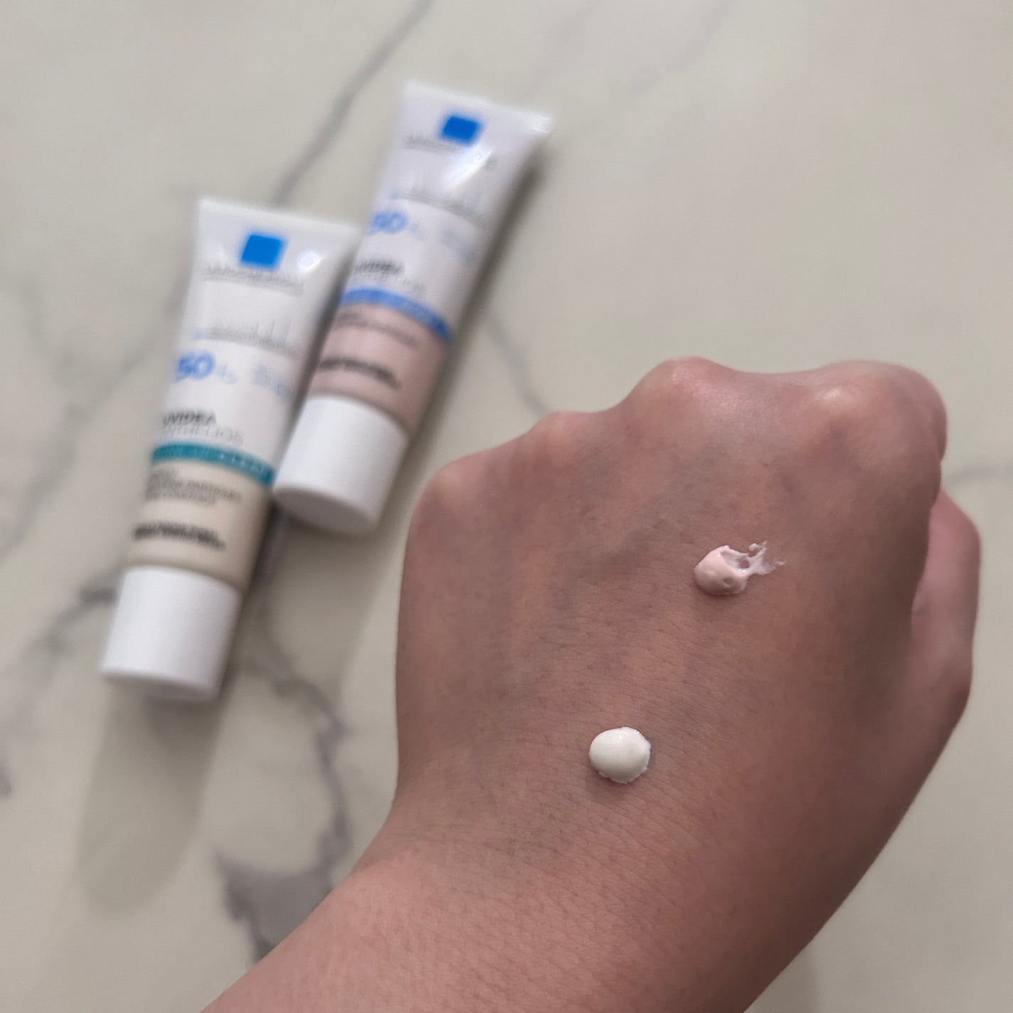 UVイデア XL プロテクショントーンアップ ローズ/ラ ロッシュ ポゼ/日焼け止めクリームを使ったクチコミ(2枚目)