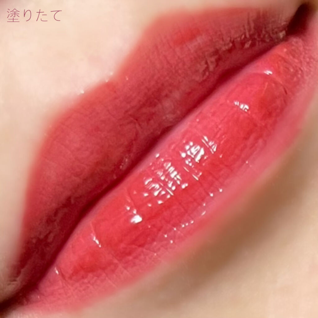 ジューシーラスティングティント/rom&nd/リップティントを使ったクチコミ（3枚目）