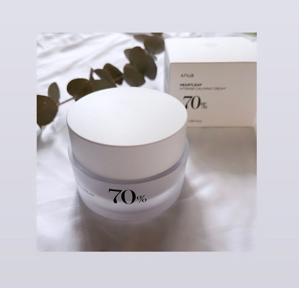 ドクダミ 70 インテンスカーミングクリーム/Anua/フェイスクリームを使ったクチコミ（1枚目）