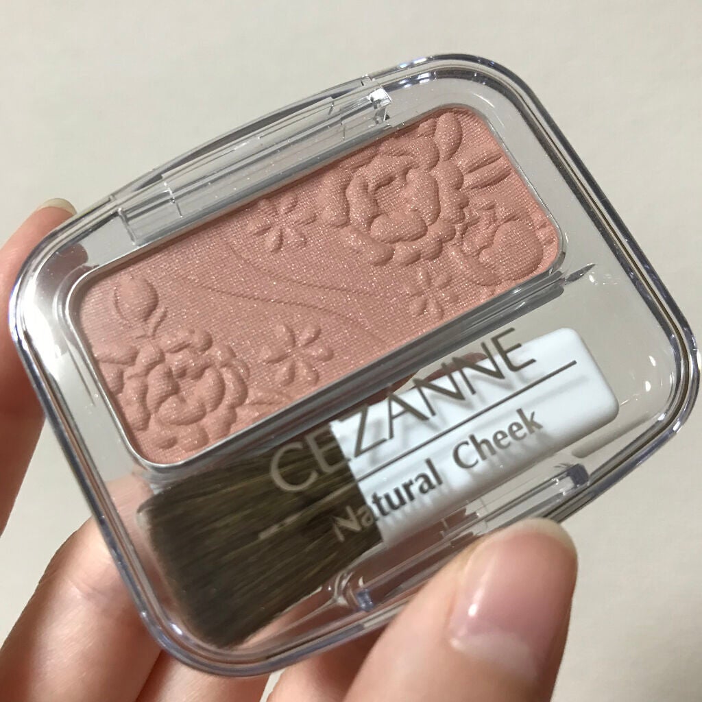 ナチュラル チークN/CEZANNE/パウダーチークを使ったクチコミ(2枚目)