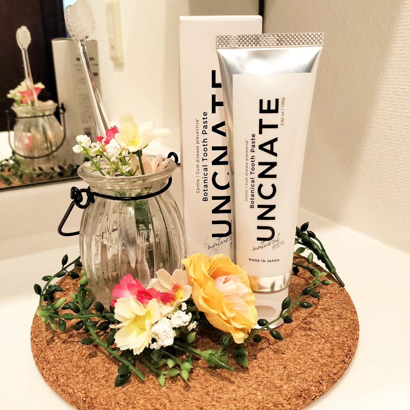 薬用ボタニカルトゥースペースト/UNCNATE/歯磨き粉を使ったクチコミ(1枚目)