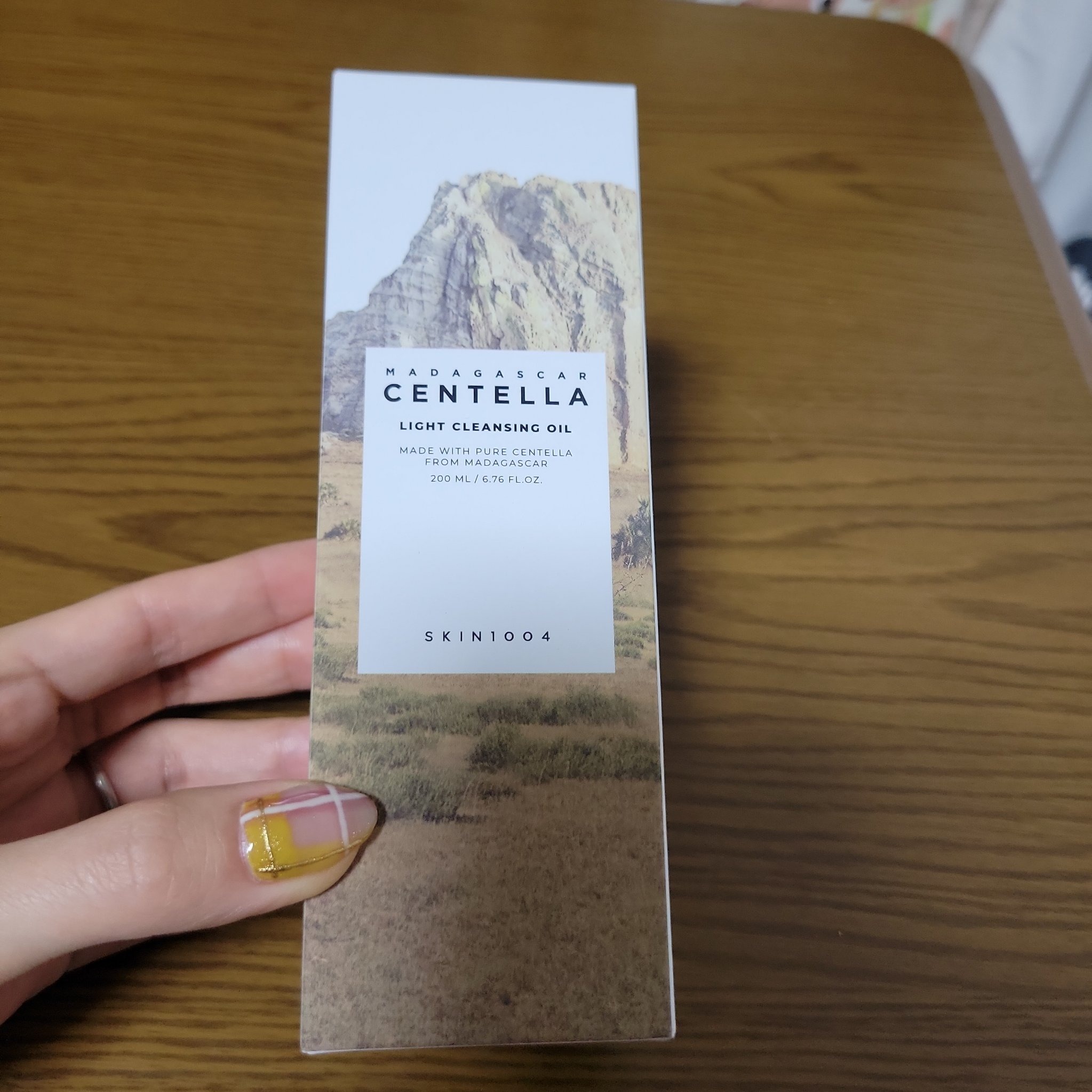 センテラ ライトクレンジングオイル/SKIN1004/オイルクレンジングを使ったクチコミ（1枚目）