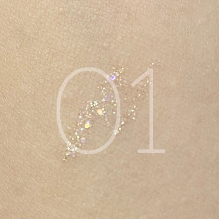 リキッド グリッター シャドウ/rom&nd/グリッターを使ったクチコミ(1枚目)