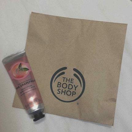ハンドクリーム ピンクグレープフルーツ/THE BODY SHOP/ハンドクリームを使ったクチコミ(1枚目)